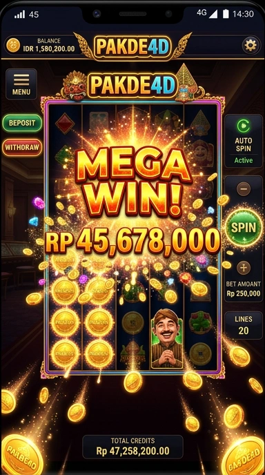 Pratinjau antarmuka pakde4d — aplikasi APK resmi Android v5.8.6